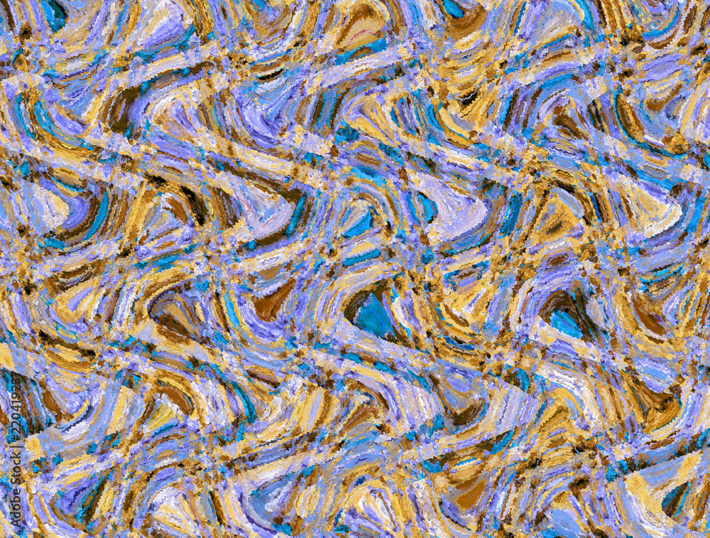 Poster abstract colorful pattern with unique texture. water and liquid theme. fantasy waves, bubbles and ri