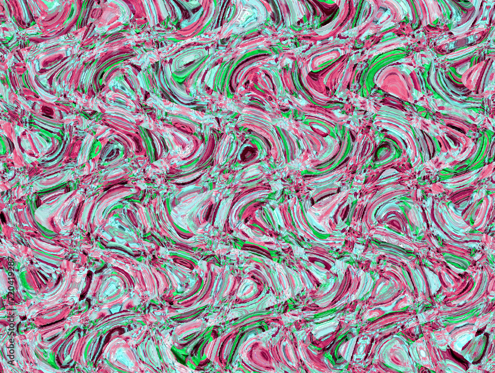 Poster abstract colorful pattern with unique texture. water and liquid theme. fantasy waves, bubbles and ri