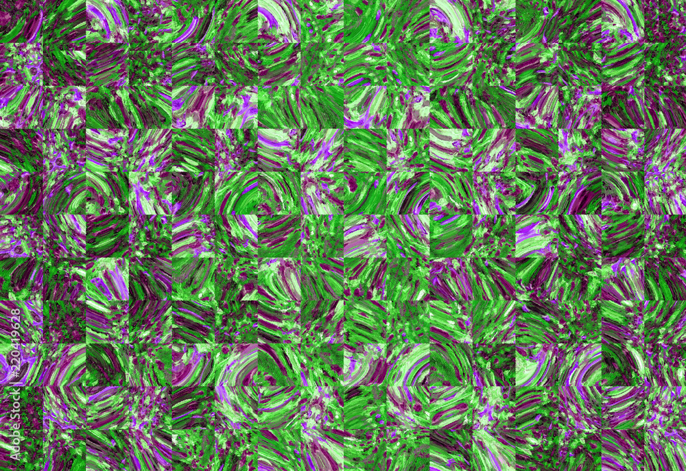 Poster abstract colorful pattern with unique texture. water and liquid theme. fantasy waves, bubbles and ri