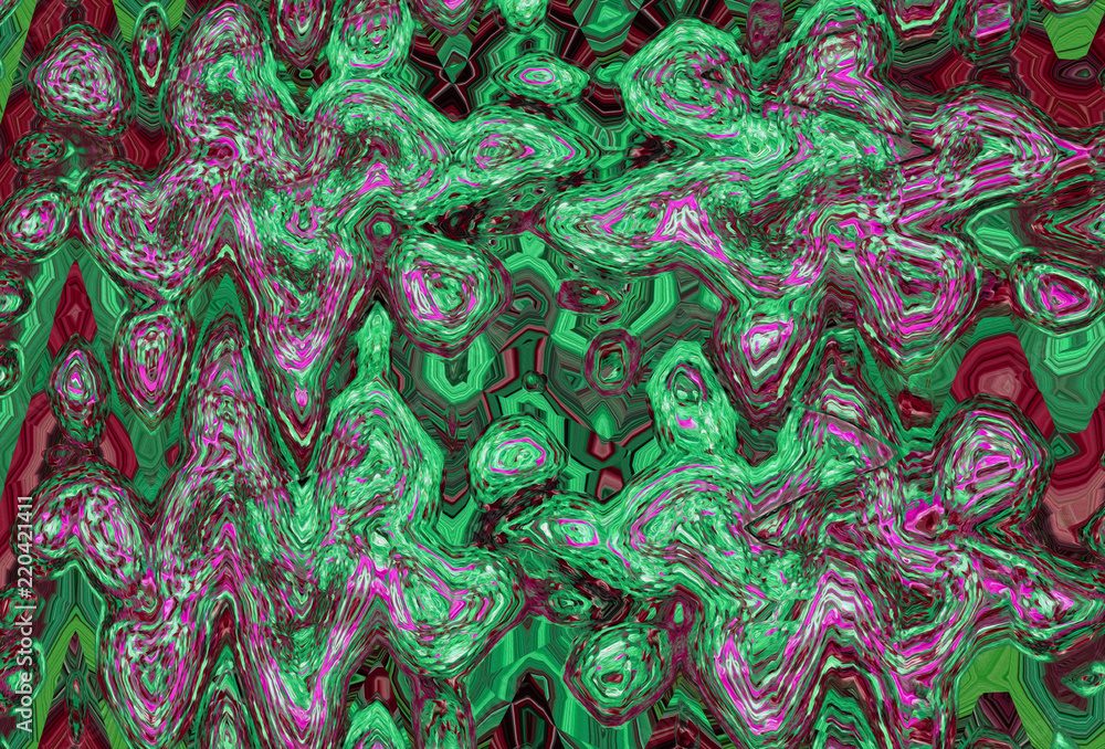 Poster abstract colorful pattern with unique texture. water and liquid theme. fantasy waves, bubbles and ri