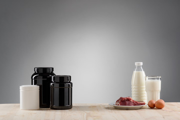 Different types of protein