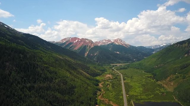 Traveling across Colorado toward West, witness one of the most beautiful mountains in the world