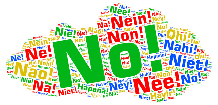 Nein Stop Halt