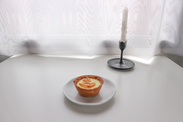 tart or lemon cheese tart or cheese pie