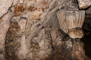 In the cave