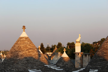 beautiful city of Alberobello, Puglia, Italy