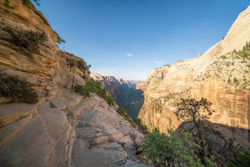 Couples epic summit to Angels Landing - Zion National Park