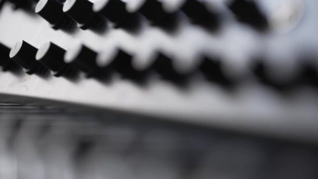 Analog synthesiser piano
