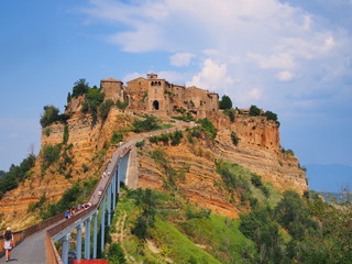 civita di Bagnoregio, Viterbe, Italie