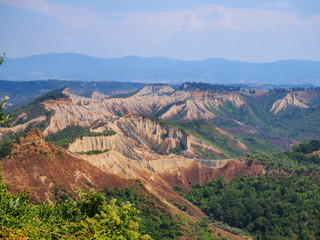 civita di Bagnoregio, Viterbe, Italie