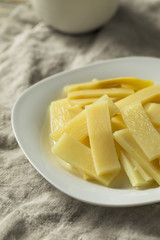 Raw Canned Bamboo Shoots