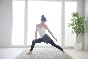 Obraz premium フィットネス・女性