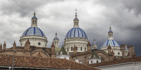 Domes of the cathedral of Cuenca