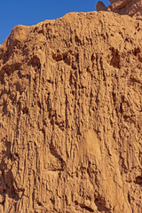 Melting Mudstone in a Remote Desert