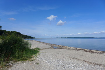 Strand auf Fünen in Dänemark