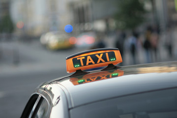 TAXI in city