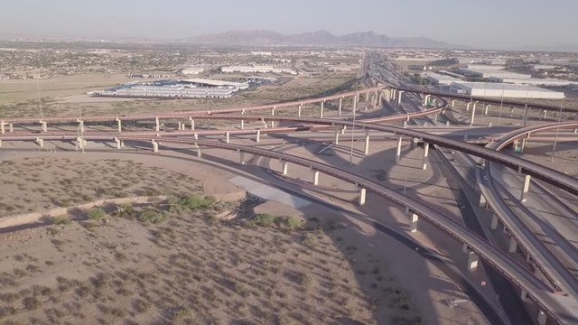 Loop 375 and Interstate 10 - El Paso Texas