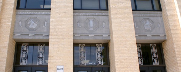 Tulsa  Daniel Webster High School exterior art work