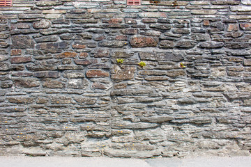 Hintergrund - Naturstein Mauer