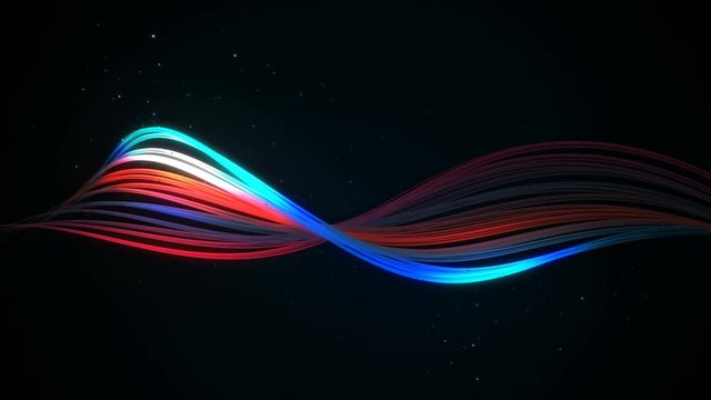 Colored Ribbons Loop