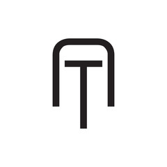 MT logo letter design