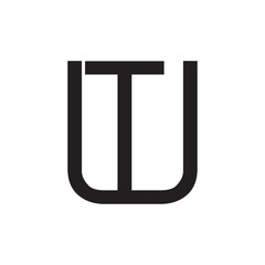 WT logo, TW logo letter design