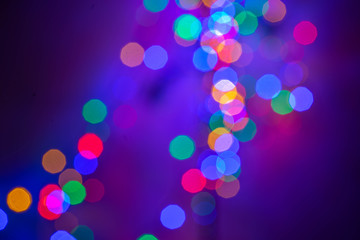 Colorful bokeh background