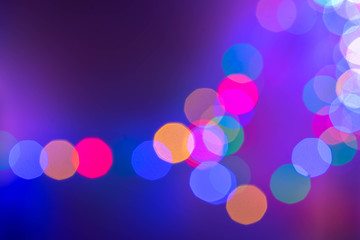 Colorful bokeh background