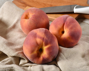 Fresh peaches