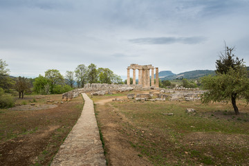 Nemea ancient site in Greece