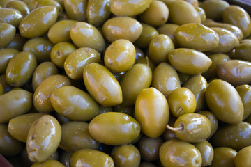 Olives background