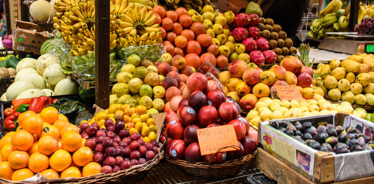 Mercado p&uacute;blico en M&eacute;xico