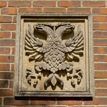 Spread Eagle Stone Carving