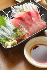 Fresh sashimi