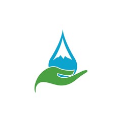 water logo template