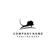 Fototapeta na wymiar lion logo template