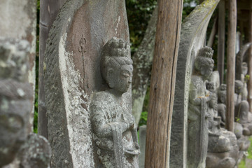 Fototapeta na wymiar Jizo at Kaigan Temple 　海岸寺　地蔵