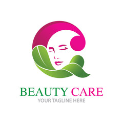  Beauty logo. An elegant logo for beauty.