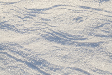 Snow surface