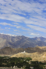 Shanti Stupa, Ladakh, Jammu and Kashmir, India