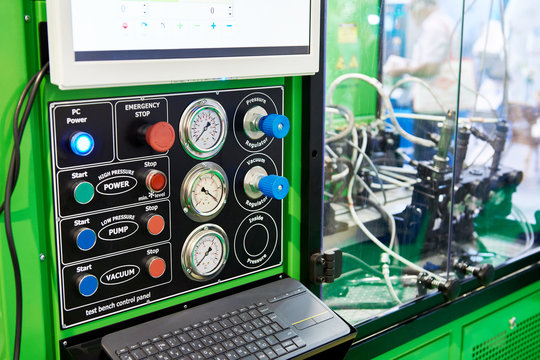 Test benches injectors and pumps