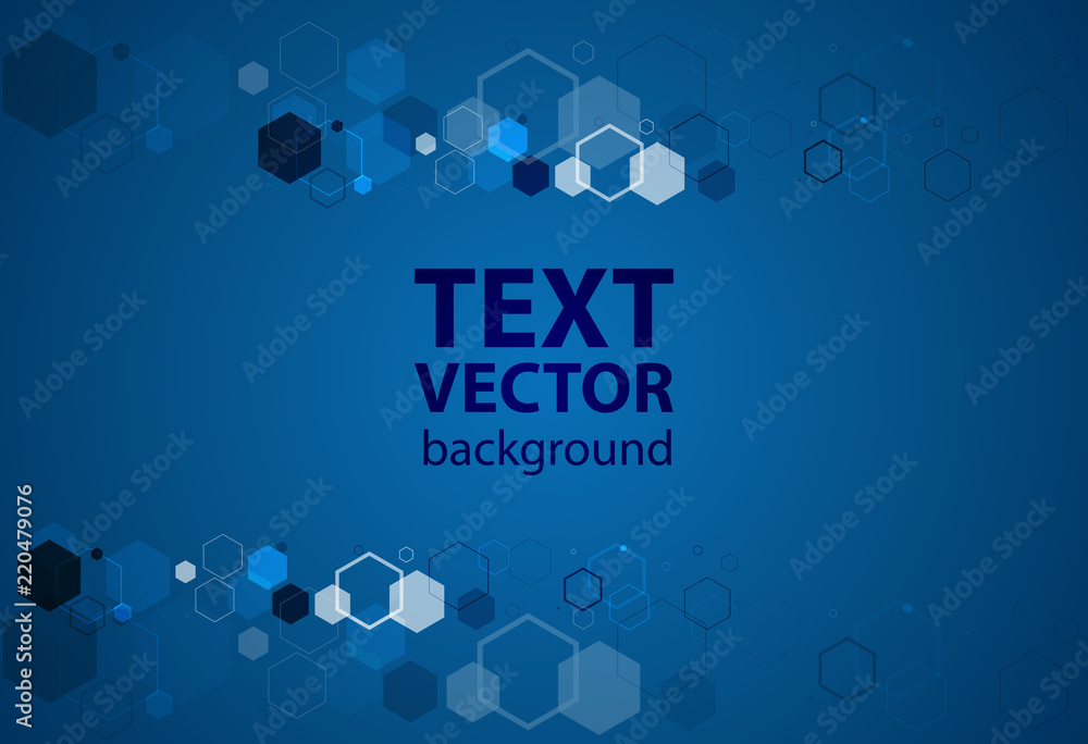 Poster blue background vector illustration lighting effect graphic for text and message board design infogr