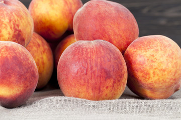 fresh soft peaches
