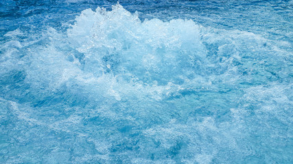 Blue water wavy background