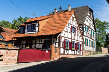 Fachwerkhaus Pfälzer Wald