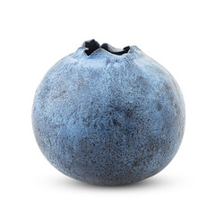 Naklejka na ściany i meble blueberry, clipping path, isolated on white background, full depth of field, high quality