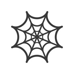 spider web, Halloween related, glyph icon design