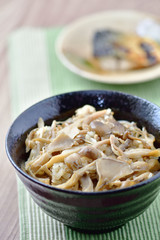キノコの炊き込みご飯