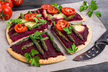 Pizza with vegetables