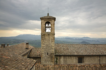 Bell tower in San Marino